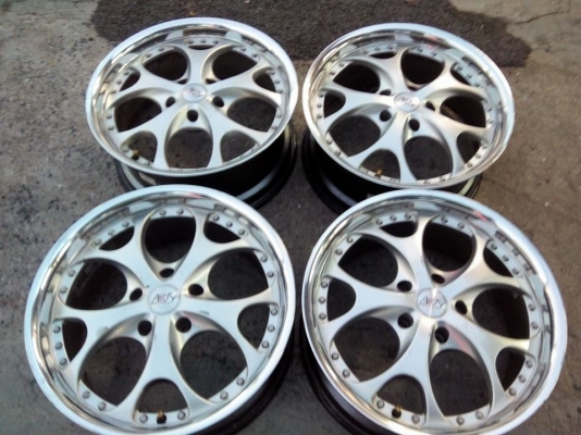 lenso 18 5รู120 et37 กว้าง8" เดิมไม่มีซ่อม ไม่คดไม่ดุ้ง รายหาอยาก