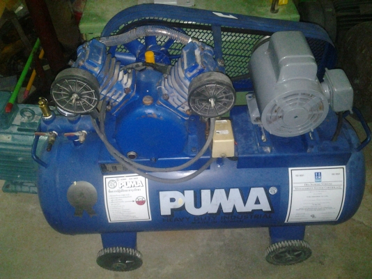 ปั๊มลม puma 1แรง พร้อมใช้งานได้ทันที รับประกัน 3 เดือน 0988-693990