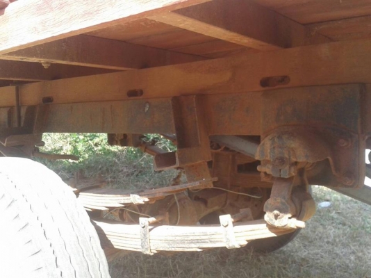 ขายรถบรรทุก การเกษตร อีแต๋น สภาพพร้อมใช้งาน เครื่องKUBOTA110แรง กระบะไม้ พื้นไม้