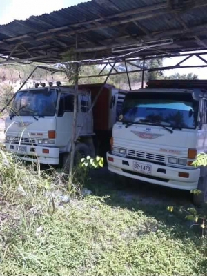 Hino FM187LA เดิม ๆ เครื่อง HO7C, 2 เพลาดั้ม (มี 2 คัน)