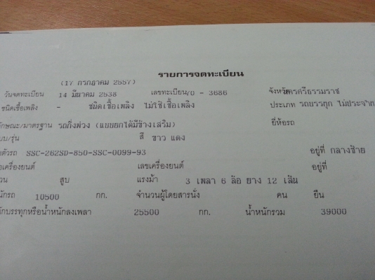 หางเซมิดั้มส์ 3เพลา ลงเล่ม หางเซมิดั้มส์ 3เพลา ลงเล่ม