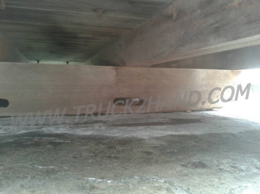 กระบะรถ 6 ล้อคาร์โก้  กระบะยาว 4.5 เมตร กว้าง 2.10 เมตร