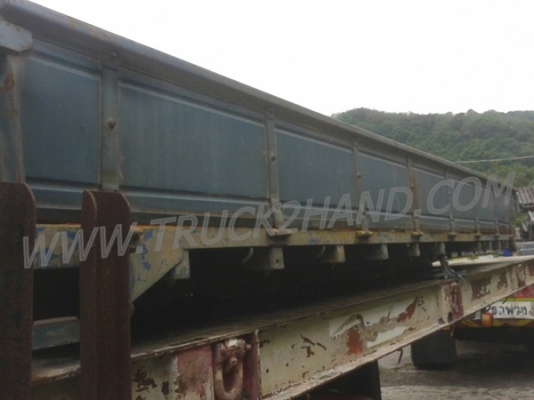 กระบะรถ 6 ล้อคาร์โก้  กระบะยาว 4.5 เมตร กว้าง 2.10 เมตร