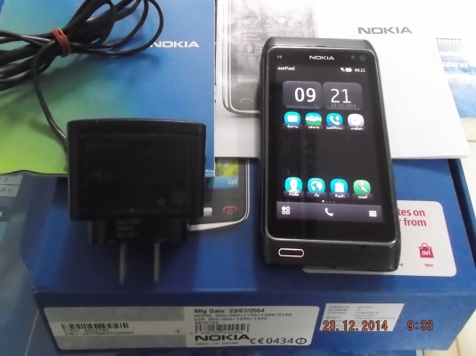 ขอขาย โทรศัพท์ โนเกีย N series N8-00  สีดำ ของแท้