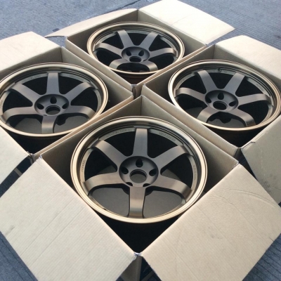 ล้อ TE37 ขอบ18 มือ2 ถูกๆ 14000.-