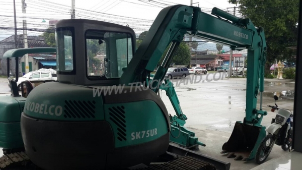 รถแบคโฮ   KOBELCO   SK75UR