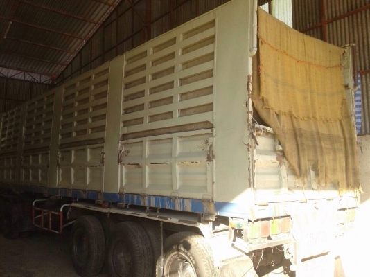 ขายหางไม่ดัมพ์อู่พนัส ยาว 10.50 เมตร 3 เพลา ทะเบียนพร้อม