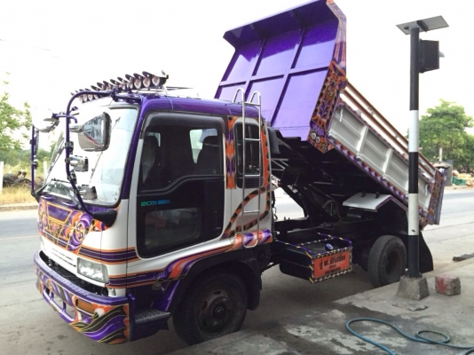 ขาย Isuzu Deca "Tigger" หัวนอกญี่ปุ่น ดั้มดิน 4 ตัน ยาว 3.55ม. - เครื่อง 6HE 195แรงม้า คัดเกรดเก่าญี่ปุ่นแท้