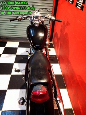 T&amp;T BIKE RAMA2ขายHONDA STEED400 ปี93 ราคาเพียง57500฿ อินวอย สรรพสามิต ฉบับจริง รถสีสวยดำดุจริงท่อเดิมผ่า