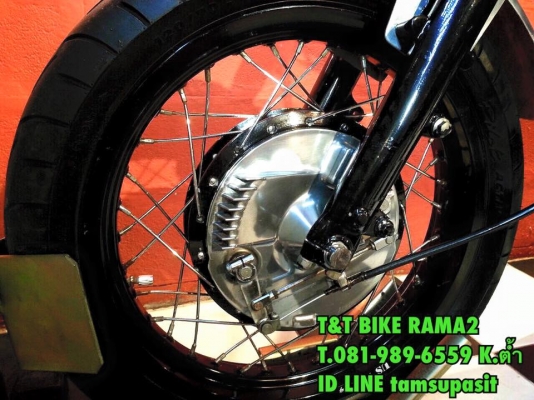 T&amp;T BIKE RAMA2 จัดไปพิเศษเพียง 54500 ฿YAMAHA SR400 ปี94 แต่ง CAFE RECER อินวอย สรรพสามิต ชุดเเต่งแท้รอบคัน