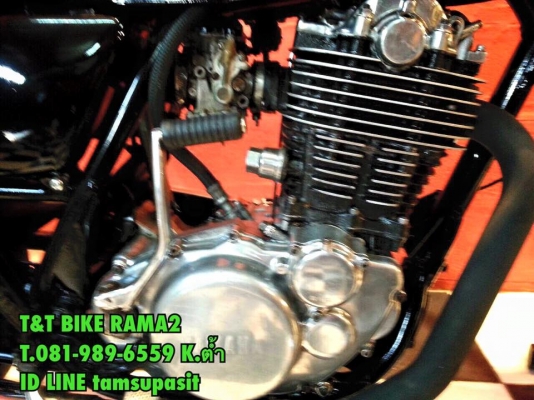 T&amp;T BIKE RAMA2 จัดไปพิเศษเพียง 54500 ฿YAMAHA SR400 ปี94 แต่ง CAFE RECER อินวอย สรรพสามิต ชุดเเต่งแท้รอบคัน
