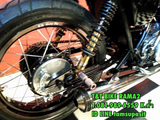 T&amp;T BIKE RAMA2 จัดไปพิเศษเพียง 54500 ฿YAMAHA SR400 ปี94 แต่ง CAFE RECER อินวอย สรรพสามิต ชุดเเต่งแท้รอบคัน