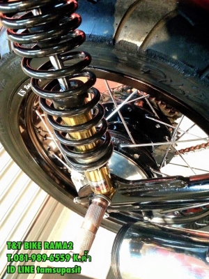 T&amp;T BIKE RAMA2 จัดไปพิเศษเพียง 54500 ฿YAMAHA SR400 ปี94 แต่ง CAFE RECER อินวอย สรรพสามิต ชุดเเต่งแท้รอบคัน