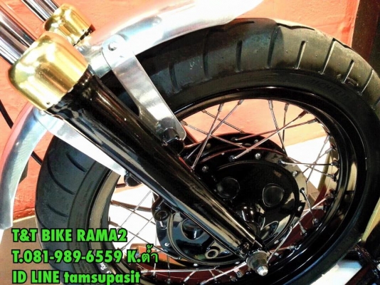 T&amp;T BIKE RAMA2 จัดไปพิเศษเพียง 54500 ฿YAMAHA SR400 ปี94 แต่ง CAFE RECER อินวอย สรรพสามิต ชุดเเต่งแท้รอบคัน