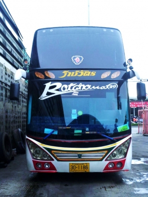 ขายรถบัส 2ชั้นแท้ สแกนเนีย112 พร้อมใช้งาน