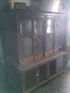 ตู้ไทย 2 ชั้นไม้สักทั้งหลัง