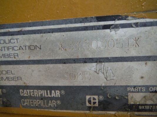 CAT 308BCR สนใจโทร 083 081 2889 ฟ้า: NDTT