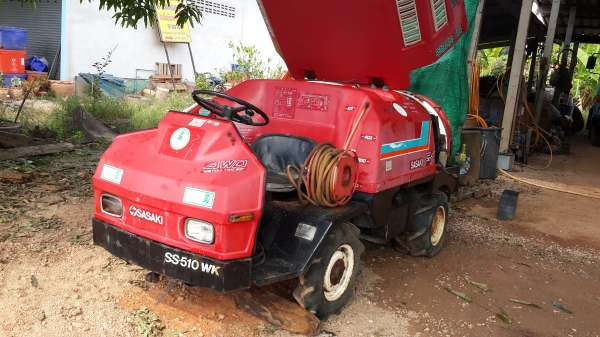 ขายรถพ่นยา ขนาด 500  ลิตร รถนอกแท้ พร้อมใช้