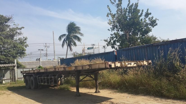 ขายหางพื้นเรียบ 2 เพลา ปี่ 46 240,000.-