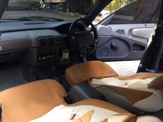 ขายรถทรงสวย ไคสเลอร์ นีออน ปี96 เปลี่ยนเครื่องโตโยต้า 4S-FE หัวฉีด 1.8 เกียร์ออโต้ เพาเวอร์ ไฟฟ้า ภายในสวยเดิม เบาะหนัง แอร์เย็นฉ่ำ วิทยุCD ตัวถังสีเต็มเงา ชุดแต่งรอบคัน แม็ก17" เบรคแต่ง เครื่องเกียร์ดี รถขับดี พร้อมใช้ครับ ภาษีปี58