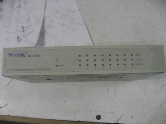 switch hub 8 port syslink