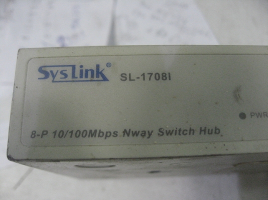 switch hub 8 port syslink