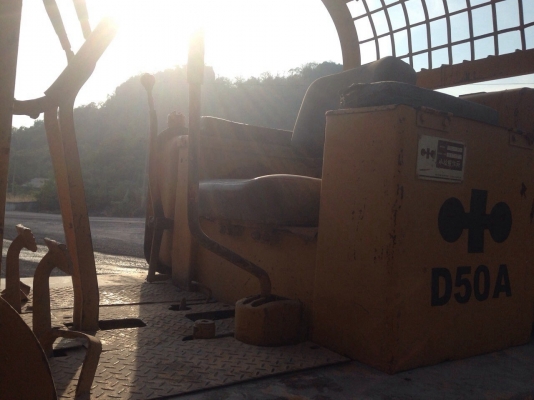 ขายรถแทรกเตอร์KOMATSU D50-15 540XX คลาตแห้ง รถสวยพร้อมใช้งาน สนใจโทร 081-970-1072