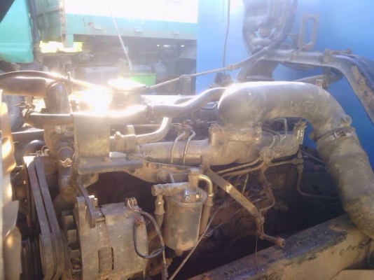 FM177LA 10 ล้อ เพลาเดียว เทเลอร์บรรทุกแบคโฮ