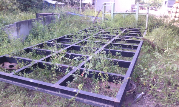 แพรถเกี่ยวข้าว ต่อใหม่ยังไม่สมบูรณ์ ขายถูกๆๆๆ