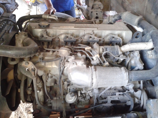 ขายเครื่อง  isuzu 4HF1 120 แรงฝาขาวพร้อมเกียร์ 56000