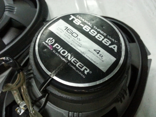 ลำโพง 6x9 Pioneer แกนร่วม 3 ทาง มือสองญี่ปุ่น