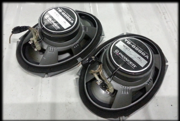 ลำโพง 6x9 Pioneer แกนร่วม 3 ทาง มือสองญี่ปุ่น