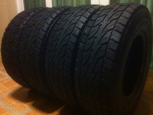 ยาง bridgestone 30 9.5 R15 สภาพดี