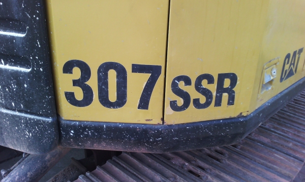 ขายด่วนแบคโฮCATREGE307Sรถเก่านอนทํางานได้3650ชั่วโมง