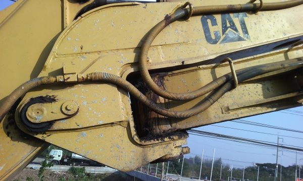 ขายด่วนแบคโฮCATREGE307Sรถเก่านอนทํางานได้3650ชั่วโมง