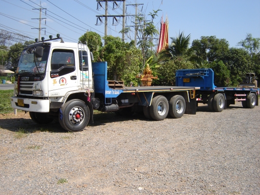 ขายรถพ่วง ISUZU DECA 270  พื้นเรียบ ราคา 1730000 บาท โทร 0843376760