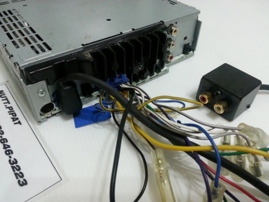 วิทยุ DVD Pioneer รุ่น DVH-P550 มือสองญี่ปุ่น