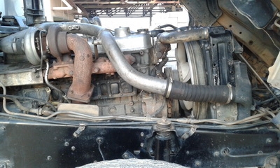 ขายสิบล้อสองเพลา มือสอง FUSO สองเพลาเทอร์โบ TF 5168