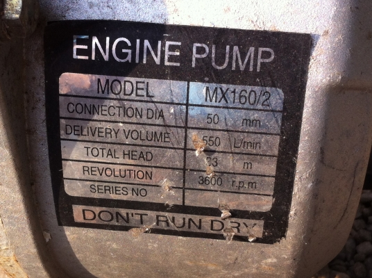 ปั็มน้ำโครงสร้างอลูมิเนียมแบบใบพัดแรงเหวี่ยง ขนาด 2 นิ้ว ให้เครื่องยนต์หรือมอเตอร์มาฉุดขับ ปั็มน้ำโครงสร้างอลูมิเนียมแบบใบพัดแรงเหวี่ยง ขนาด 2 นิ้ว ให้เครื่องยนต์หรือมอเตอร์มาฉุดขับ