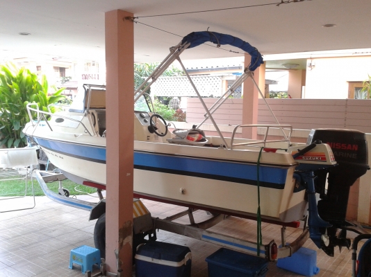 ขายเรือ yamaha fish-17B + 40hp (NissanTohatsu)