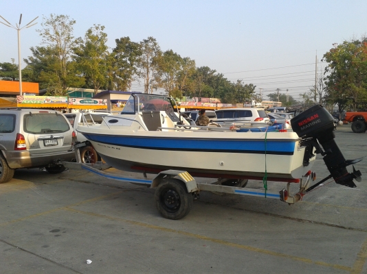 ขายเรือ yamaha fish-17B + 40hp (NissanTohatsu)