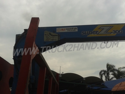 รถบรรทุก 6 ล้อ ISUZU ติดเครน ยี่ห้อ TADANO  3 ตัน   165  แรงม้า..สามารถดูสภาพรถและทดลองขับได้ที่ศูนย์พักรถ truck2hand จังหวัดสระบุรี