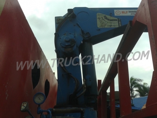 รถบรรทุก 6 ล้อ ISUZU ติดเครน ยี่ห้อ TADANO  3 ตัน   165  แรงม้า..สามารถดูสภาพรถและทดลองขับได้ที่ศูนย์พักรถ truck2hand จังหวัดสระบุรี