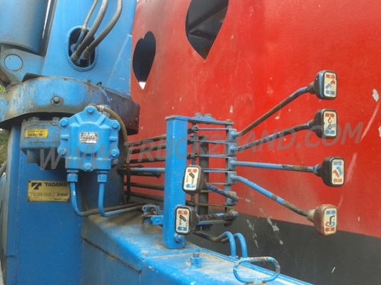 รถบรรทุก 6 ล้อ ISUZU ติดเครน ยี่ห้อ TADANO  3 ตัน   165  แรงม้า..สามารถดูสภาพรถและทดลองขับได้ที่ศูนย์พักรถ truck2hand จังหวัดสระบุรี