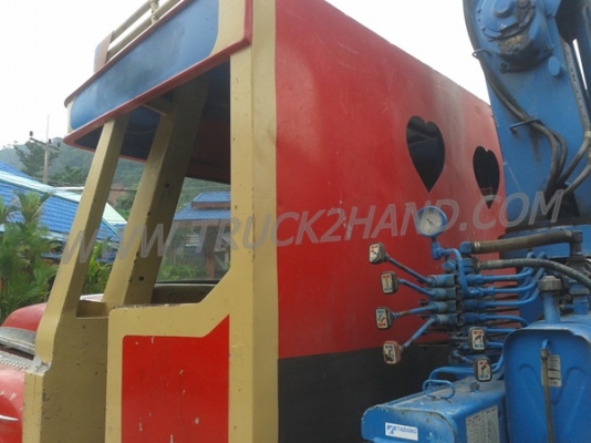 รถบรรทุก 6 ล้อ ISUZU ติดเครน ยี่ห้อ TADANO  3 ตัน   165  แรงม้า..สามารถดูสภาพรถและทดลองขับได้ที่ศูนย์พักรถ truck2hand จังหวัดสระบุรี