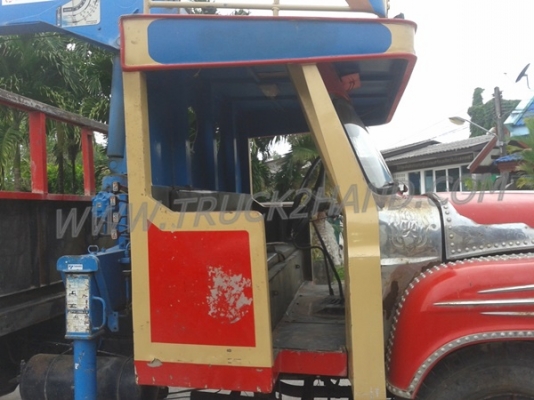 รถบรรทุก 6 ล้อ ISUZU ติดเครน ยี่ห้อ TADANO  3 ตัน   165  แรงม้า..สามารถดูสภาพรถและทดลองขับได้ที่ศูนย์พักรถ truck2hand จังหวัดสระบุรี