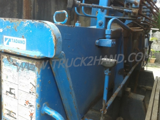 รถบรรทุก 6 ล้อ ISUZU ติดเครน ยี่ห้อ TADANO  3 ตัน   165  แรงม้า..สามารถดูสภาพรถและทดลองขับได้ที่ศูนย์พักรถ truck2hand จังหวัดสระบุรี