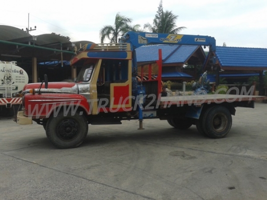 รถบรรทุก 6 ล้อ ISUZU ติดเครน ยี่ห้อ TADANO  3 ตัน   165  แรงม้า..สามารถดูสภาพรถและทดลองขับได้ที่ศูนย์พักรถ truck2hand จังหวัดสระบุรี