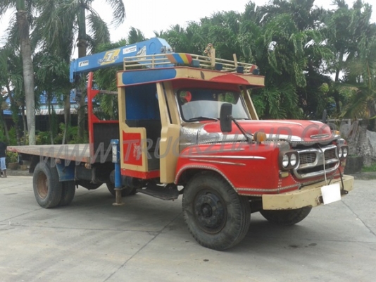 รถบรรทุก 6 ล้อ ISUZU ติดเครน ยี่ห้อ TADANO  3 ตัน   165  แรงม้า..สามารถดูสภาพรถและทดลองขับได้ที่ศูนย์พักรถ truck2hand จังหวัดสระบุรี