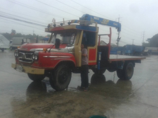 รถบรรทุก 6 ล้อ ISUZU ติดเครน ยี่ห้อ TADANO  3 ตัน   165  แรงม้า..สามารถดูสภาพรถและทดลองขับได้ที่ศูนย์พักรถ truck2hand จังหวัดสระบุรี